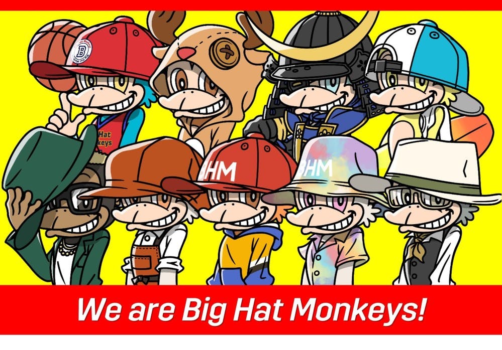 Big Hat Monkeys
